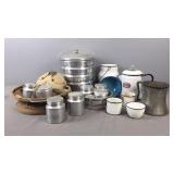 Vintage Outdoor Cookware, Graniteware, And More