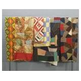 Lot Of 6 Unfinished Quilts And More