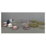Lot Of Depression Glass, Candlewyck, China