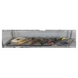 Shelf Lot Of Tools - Lufkin, Nicholson