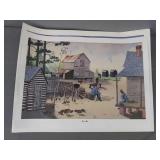 7x Chick Wooten Prints, 2 Signed & Numbered