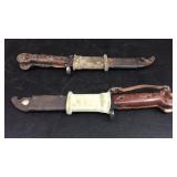 2x Vintage Knife