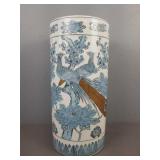 Goldmari Hand Painted Umbrella Vase