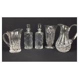 5x Pitchers And Decanters