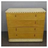 4 Drawer Chest W/ Vinyl