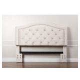 TUFTED VELVET HEADBOARD KING/CAL KING