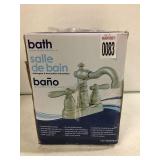 BATH DOUBLE HANDLE WITH POP-UP