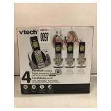 VTECH 4 HANDSET CORLESS DIGITAL ANSWERING SYSTEM VTECH 4 HANDSET CORLESS DIGITAL ANSWERING SYSTEM
