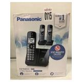 PANASONIC CORDLESS TELEPHONE 3 HANDSETS