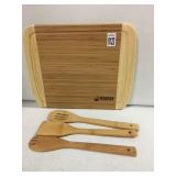 FREDERICA TRADING CUTTING BOARD WITH UTENSILS