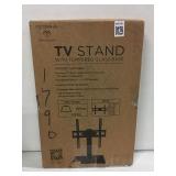 TV STAND WIH TEMPERED GLASS BASE