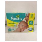 PAMPERS SWADDLERS 198 DIAPERS