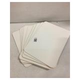 CHARLES LEONARD SET OF 12 DRY ERASE BOARDS 9'X12' CHARLES LEONARD SET OF 12 DRY ERASE BOARDS 9'X12'
