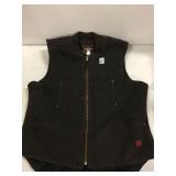 TOUGH DUCK BROWN VEST SIZE LARGE TOUGH DUCK BROWN VEST SIZE LARGE