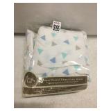 FLANNEL FITTED CRIB SHEET