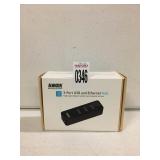 ANKER 3-PORT USB & ETHERNET HUB ANKER 3-PORT USB & ETHERNET HUB