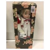 14' PORCELAIN COLLECTIBEL CHRISTMAS DOLL 14' PORCELAIN COLLECTIBEL CHRISTMAS DOLL
