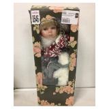 14' PORCELAIN COLLECTIBEL CHRISTMAS DOLL 14' PORCELAIN COLLECTIBEL CHRISTMAS DOLL