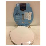 WOOD TOILET SEAT 17"