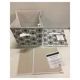 HOME ESSENTIALS NONWOVEN STORAGE BIN SET OF 2 HOME ESSENTIALS NONWOVEN STORAGE BIN SET OF 2