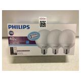 PHILLIPS 3PACK LED 40w