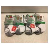 FRUIT OF THE LOOM ANKLE SOCKS  SIZE 6-12