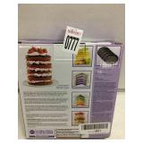 WILTON EASY LAYERS CAKE PAN SET WILTON EASY LAYERS CAKE PAN SET