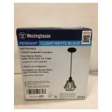 WESTINGHOUSE 1 LIGHT MINI PENDANT WESTINGHOUSE 1 LIGHT MINI PENDANT