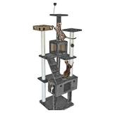 TIGER TOUGH DOUBLE DECKER PLAYGROUND CAT TREE TIGER TOUGH DOUBLE DECKER PLAYGROUND CAT TREE