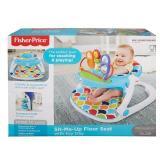 FISHER PRICE  SIT-ME-UP FLOOR SEAT WITH TOY TRAY