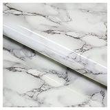 VARIED BLACK MARBLE ROLL 10'X48' VARIED BLACK MARBLE ROLL 10'X48'