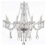 SAINT MOSSI CHANDELIER MODERN CRYSTAL RAINDROP