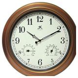 INFINITY INSTRUMENTS CLOCK  DIAM-18"