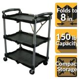 OLYMPIA-TOOLS COLLAPSIBLE SERVICE CART