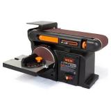 WEN 4X36-INCH BELT AND 6 INCH DISC SANDER W/ CAST