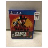 RED DEAD II GAME FOR PS4, 2-DISC (IN SHOWCASE)