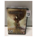 CIVILIZATION VI SOFTWARE FOR PC DVD-ROM CIVILIZATION VI SOFTWARE FOR PC DVD-ROM
