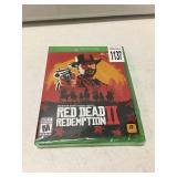 RED DEAD II GAME FOR XBOX ONE, SEALED RED DEAD II GAME FOR XBOX ONE, SEALED