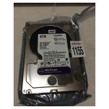 WD PURPLE SURVEILANCE HARD DRIVE, 6TB