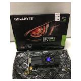 GIGABYTE GTX 1050 GRAPHICS CARD (IN SHOWCASE)