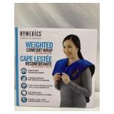 HOMEDICS WEIGHTED COMFORT WRAP WITH VIBRATION AND