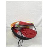COLLAPSIBLE KIDS PLAY TUNNEL TENT ZIPPER BROKEN