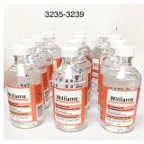 12 PCS WILLIAMS HAND SANITIZER GEL 236ML BOTTLES