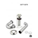 PLUMBSHOP LAVATORY STRAINER AND "P"TRAP