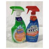 CLEANING SUPPLIES OXI CLEAN & SCRUBBING BUBBLES