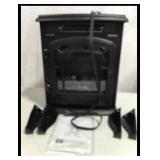 ELECTRIC FIREPLACE MODEL EFS15ABLK USED DAMAGED