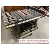 DELTA 10" TABLE SAW