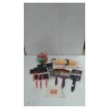 ASSORTED PAINTING SUPPLIES