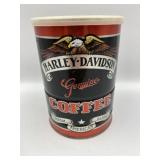 HARLEY DAVIDSON COFFEE CAN