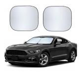 ECONOUR CAR WINDSHIELD SUN SHADES 2 PC 28X31IN